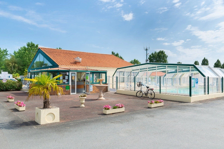 family campsite with services in vendee